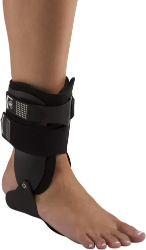 Vista 7 de DonJoy Performance BIONIC - Tobillera de estribo, soporte máximo de tobillo medial/lateral, soporte rígido de perfil bajo, ajustable, inmovilización