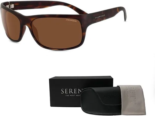 Vista 3 de Serengeti Gafas de sol redondas Leonora para hombre + kit de gafas gratis