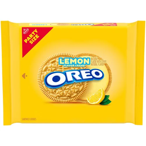 Vista 39 de OREO REESE'S Galletas sándwich de chocolate con crema de maní, 12.35 onzas (paquete de 2)