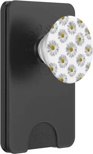 Vista 7 de Margaritas artificiales margaritas margaritas decoraciones blancas PopSockets intercambiables PopGrip