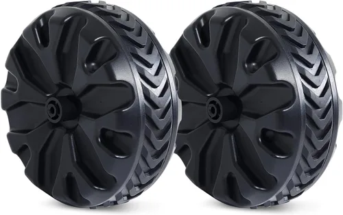 Vista 2 de PORTAL Wagon Wheels Replacement 8" Diameter X 3.4" Wide for Utility Wagon Cart