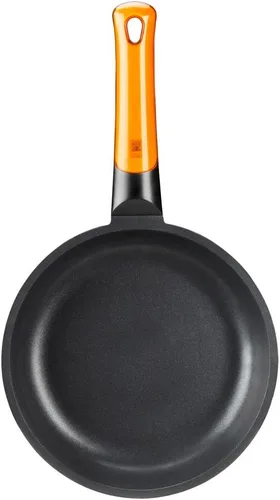 Vista 2 de BRA - Sartén BRA Eficiente Naranja Ø 8.7 in TEFLON NEGRO Naranja