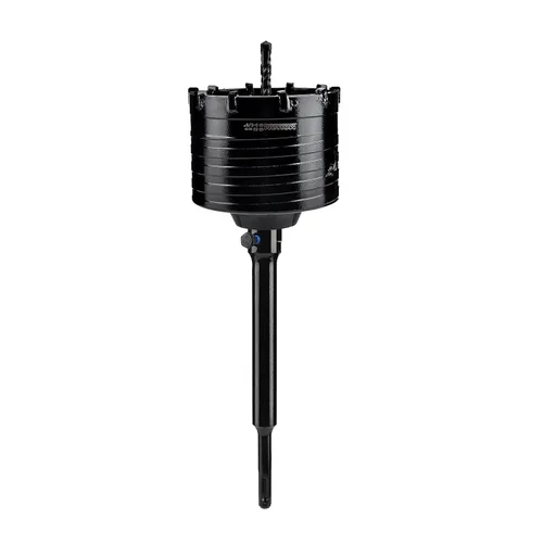 Vista 20 de Mollom Sierra perforadora para hormigón SDS Plus de 8.661 in, cortador de agujeros de alta resistencia con broca de posición central de 4.331 in