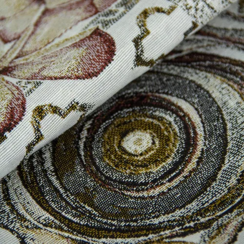 Vista 3 de Tablecloth Tapestry Fabric with Elegant Floral Pattern and Volume Effect Table Cloth Poppy Flowers Square or Rectangular Table linen Cloth