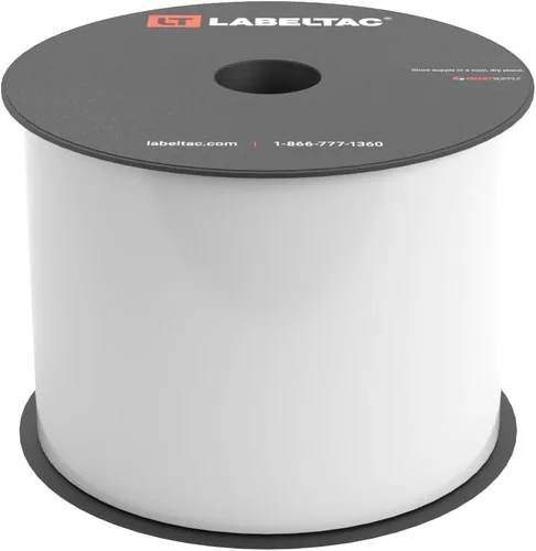 Vista 35 de Suministro de etiquetas LT4/LT4P/LTPX 0.5" x 150' Negro Print Long-Lasting Labels on Durable Water & Chemical Resistant Vinyl - Ideal for a Wide