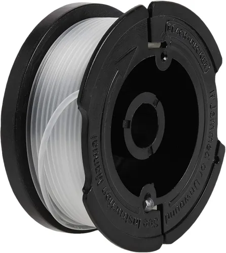 Vista 5 de BLACK+DECKER Cortacésped eléctrico con bobina de repuesto para línea de recorte, autoalimentado de 30 pies, 0.065 pulgadas, paquete de 2