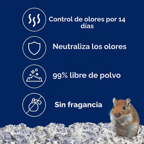 Vista 4 de Kaytee Ropa de cama limpia y acogedora con control de olores extremo para mascotas pequeñas, 24.6 litros