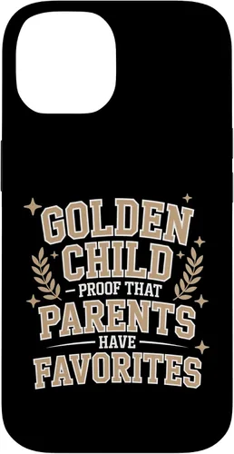 Vista 4 de Golden Child Mom's Favorite Gifted Kids Sibling Rivalry Art Case for iPhone 17