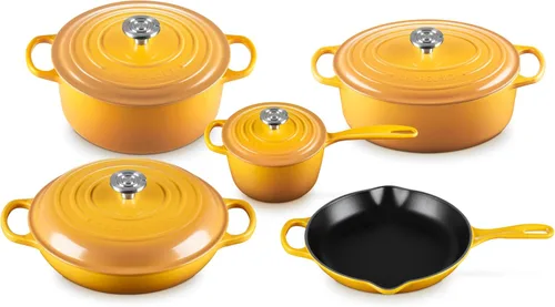 Vista 20 de Le Creuset Juego de utensilios de cocina de hierro fundido esmaltado, 5 piezas, Artichaut