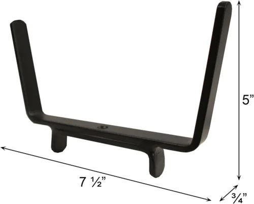 Vista 3 de Achla Designs Soportes de barandilla de cubierta de caja de flores para ventana, para 2 x 4, BGK-13