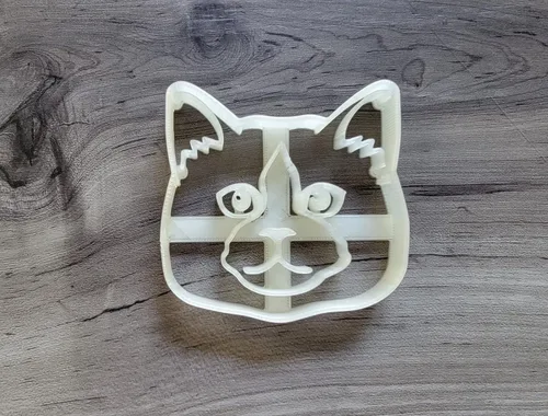 Vista 13 de Cortador de galletas de gato abisinio, 3 pulgadas, forma de cara