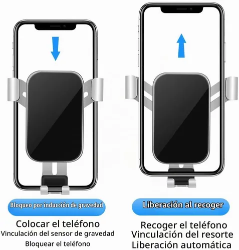 Vista 3 de Soporte para teléfono de coche para Hyundai Santa Fe 2018 2017 2016 2015 2014 2013 Auto Interior Accesorios Mejor Teléfonos Celulares Montaje
