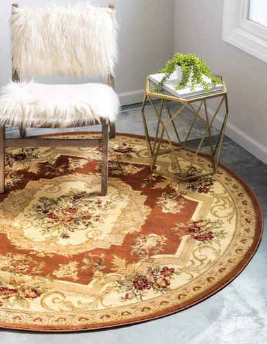 Vista 45 de Unique Loom Versailles Collection - Alfombra tradicional clásica con motivo floral, colección Versailles