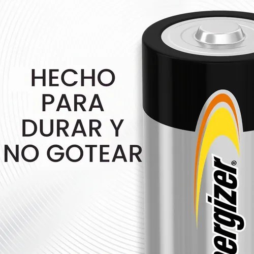 Vista 4 de Energizer Alkaline Power D Baterías 12 unidades (paquete de 1), pilas alcalinas de larga duración tamaño D