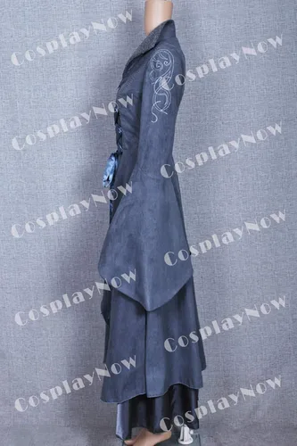 Vista 5 de CosplayNow El señor de los anillos Arwen - Disfraz de cosplay gris
