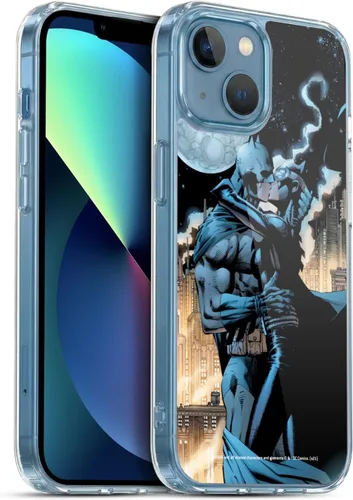 Vista 53 de Head Case Designs Funda de gel Hush con licencia oficial de Batman DC Comics #608 (protección de grado militar) compatible con Apple iPhone 7