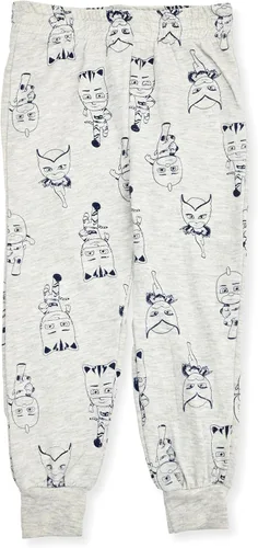 Vista 3 de PJ Masks Catboy, Owlettle and Gekko - Conjunto de camiseta y pantalones deportivos para niños pequeños - Azul marinogris