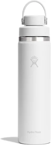 Vista 44 de Hydro Flask Botella de agua – Acero inoxidable aislado – Tapa de boca ancha para chug, antiderrames, a prueba de fugas en rocío de 40 onzas Dew