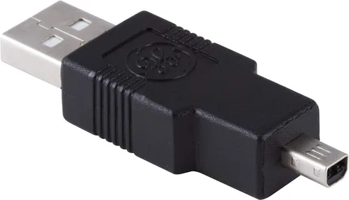 Vista 7 de GE Kit adaptador universal USB 2.0, cable de extensión macho A a hembra, 4 adaptadores incluidos: A macho a B macho, 4 pines, 5 pines, A macho a