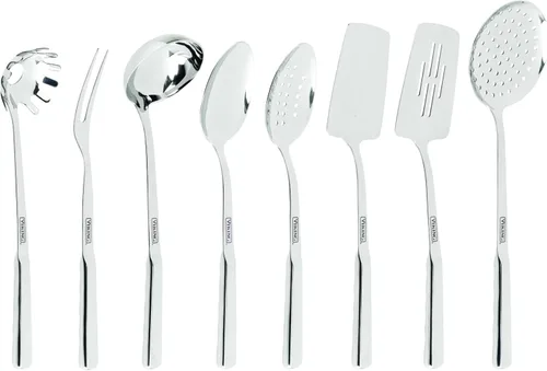 Vista 8 de Viking Signature Handle - Juego de utensilios de 6 piezas, color plateado