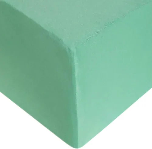 Vista 45 de Copper Pearl: Sábanas de punto prémium para cuna de bebé para niños y niñas, transpirables y suaves, sábanas ajustables para colchones estándar