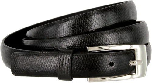 Vista 2 de 7045 - Cinturón de vestir casual de cuero en relieve para mujer