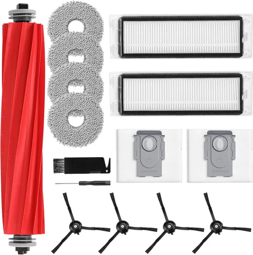 Vista 10 de 19 piezas de repuesto para accesorios de aspiradora robótica Qrevo S/Qrevo Pro/Qrevo MaxV, kits de reemplazo