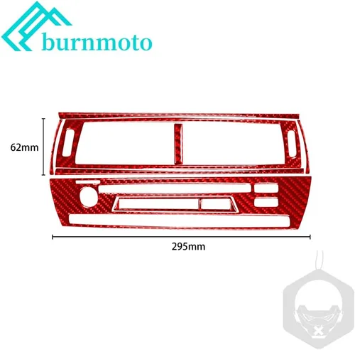 Vista 7 de Panel de radio de ventilación central compatible con BMW Z4 E85 2003-2008, 8