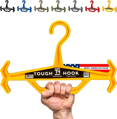 Vista 38 de Tough Hook ID - Percha de identificación resistente, fabricada en Estados Unidos, tapa de 200 libras, portaplatos, equipo táctico, buceo BCD