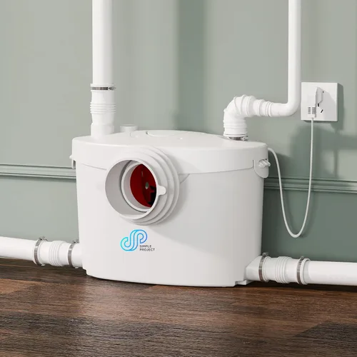Vista 7 de Simple Project Bomba maceradora 750w con 4 entradas de agua, cabeza de 36 750w blanco