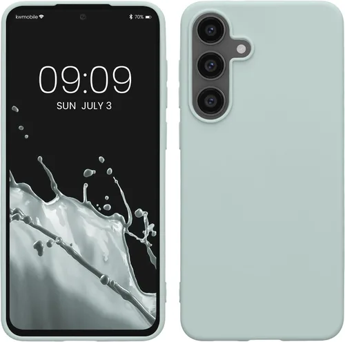 Vista 135 de kwmobile Funda compatible con Samsung Galaxy S23 - Funda protectora de silicona TPU suave y delgada - Piedra antigua