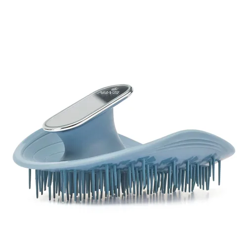 Vista 9 de Manta Cepillo de pelo original antiroturas – Cepillo desenredante suave para cabello húmedo y seco, cepillo flexible para todo tipo, cuidado