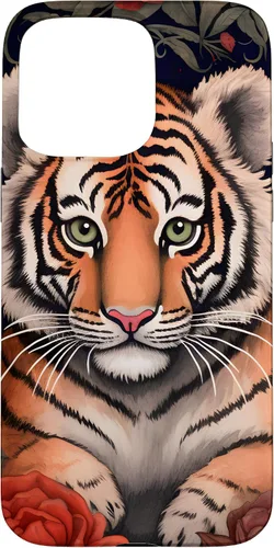 Vista 31 de Red Roses Tiger Cub Case for iPhone 17