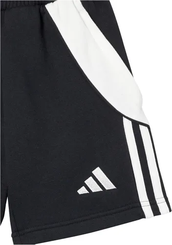Vista 3 de adidas Pantalones cortos Tiro 24 para niños, NegroBlanco