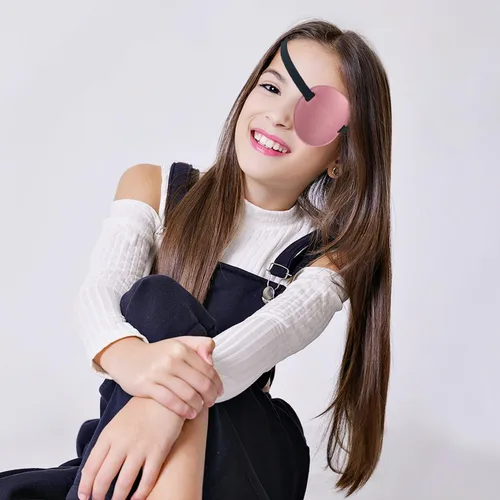 Vista 3 de 6 Piezas Parche para Ojos, Parche Ocular Ajustable para Ojo Izquierdo y Derecho, Parches Médicos para Ojos para Adultos y Niños Ojo Perezoso Disfraz
