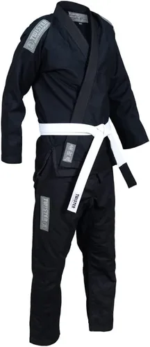 Vista 5 de TWISTER Challenge BJJ Gi Brasileño Jiu Jitsu Gi preencogido Pearl Weave 16.76 oz 100% Tela de algodón
