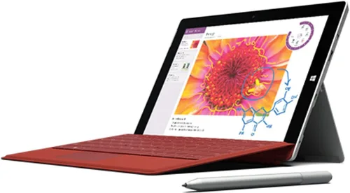 Vista 2 de Microsoft Tablet Surface 3 (10,8 pulgadas, 64 GB, Intel Atom, Windows 10)