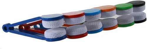 Vista 5 de 5 limpiadores de microfibra pequeños para lentes de medida y lentes de sol, herramienta de limpieza de cepillo suave, clip de limpieza de microfibra