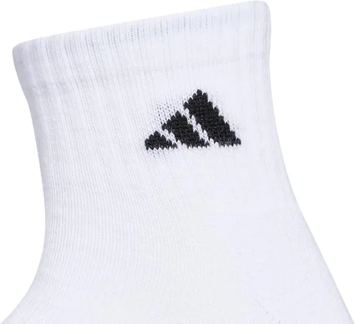 Vista 3 de adidas Men's Cushioned Quarter Socks (3-pair)