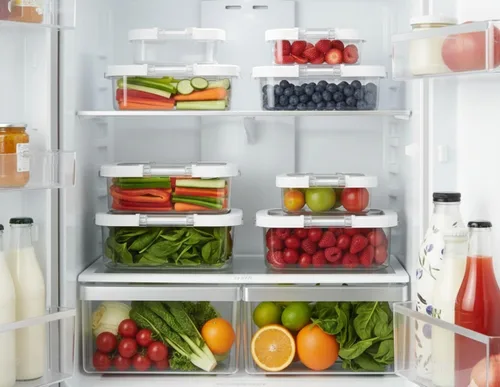 Vista 8 de Felli Duo Loc Tritan - Recipientes de preparación de comidas aptos para microondas sin bisfenol A, a prueba de fugas, contenedor para almuerzos