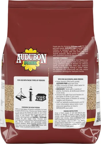 Vista 3 de Audubon Park Sunflower Hearts & Chips - Alimento para pájaros silvestres