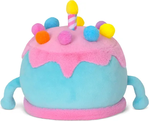 Vista 4 de iscream Screamsicles Kawaii Sweets - Peluche de 8 pulgadas, pastel de cumpleaños