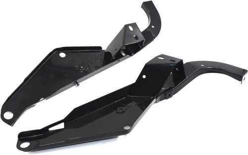 Vista 5 de Soportes de soporte de carenado delantero negro resistente para Harley Touring 93-13 [P/N: TGHD-FMS002-BK]