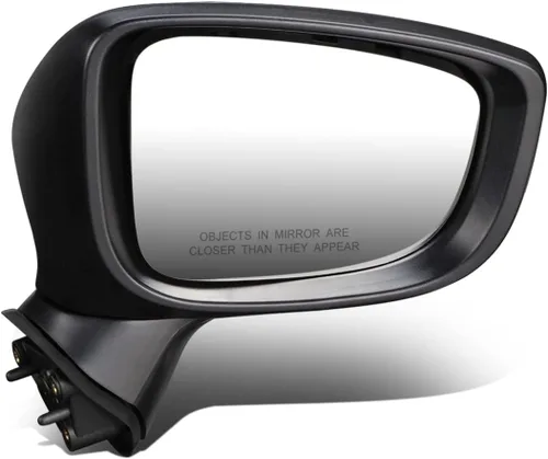 Vista 13 de DNA Motoring OEM-MR-MA1320181 Espejo de puerta lateral izquierdo con estilo de fábrica compatible con Mazda 3 14-15