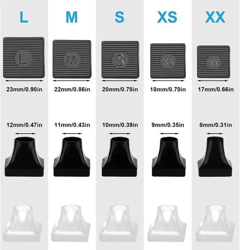 Vista 2 de Heel Protectors Heel Caps for High Heels Boot Heel Replacement for Women Walking on Grass Non-Slip Heel Covers