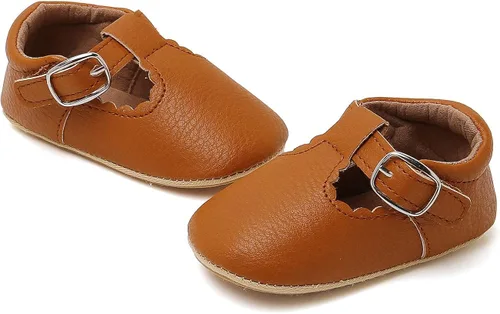 Vista 5 de Mocasines para bebé de princesa brillante Mary Jane vestidos, zapatos de primera calidad, ligeros, suela suave, zapatos para cuna, zapatos para niños