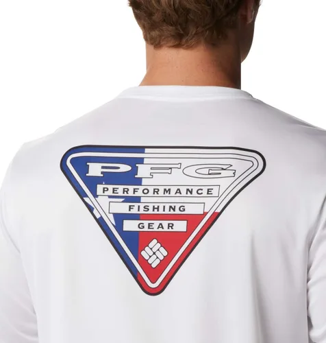 Vista 5 de Columbia Men's Terminal Tackle PFG State Triangle Ls