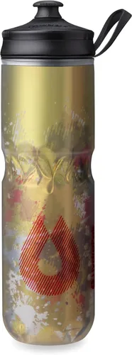 Vista 17 de HydraPak Botella Polar - Botella de agua deportiva Polar aislada - Libre de BPA, botella flexible deportiva y para bicicleta con asa