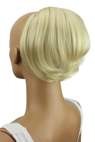 Vista 5 de Moño pieza PRETTYSHOP de pelo moño, cinta de pelo, extensiones de coleta, colas con ajuste para cabello ondulado o alborotado