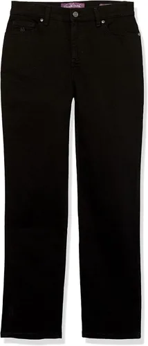 Vista 24 de Gloria Vanderbilt - Pantalones de mezclilla Amanda clásicos de tiro alto y pierna cónica petite para mujer Begonia Bloom